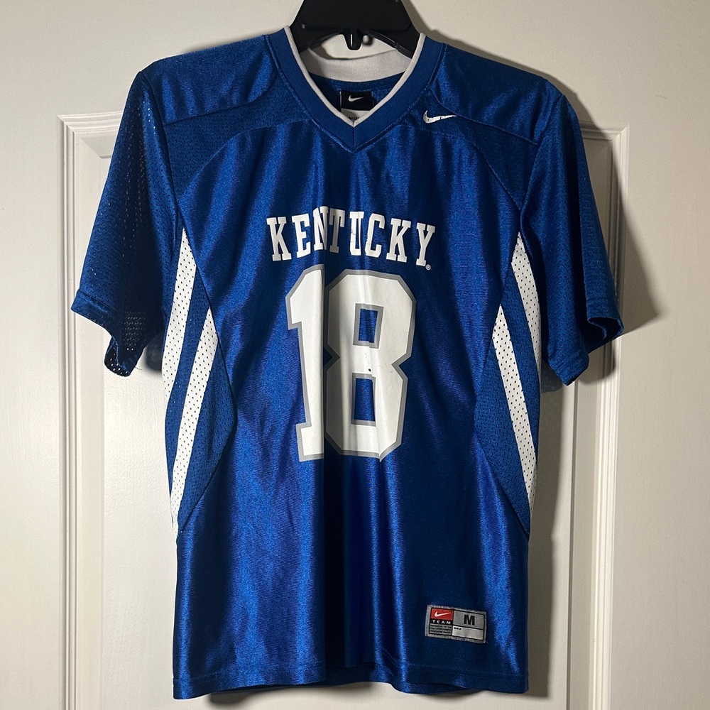 Nike Kentucky Wildcats #18 Football Jersey – Youth Medium